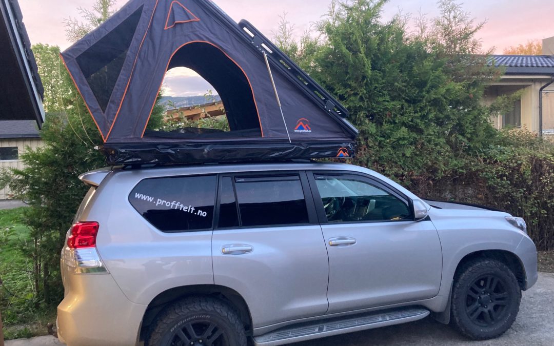 Profftelt Xpedition ALU XL Gen4 Sort/Grå/Orange