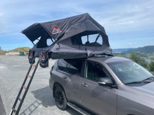 Profftelt Brage 160 takholdere Premium Black Edition