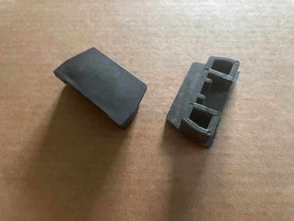 Profftelt ende deksel for aluskinne til soft top telt