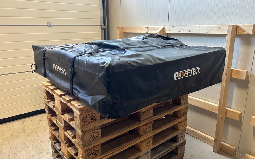 Transporttrekk svart 165cm telt